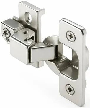 Cabinet Door Hinges 50-Pack Satin Nickel Soft Close