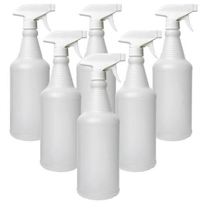 Heavy Duty Spray Bottles 32 oz 6-Pack