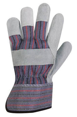 Leather Palm Work Gloves 12-Pack Medium