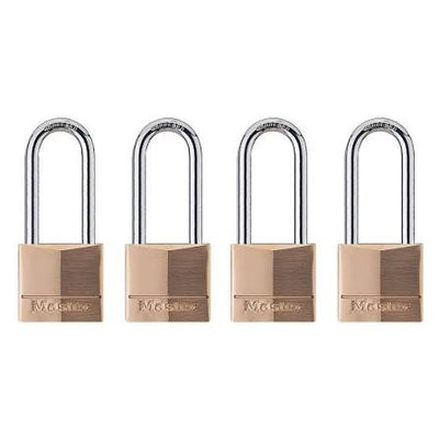 Padlock Keyed Alike 4-Pack 1-Inch Shackle