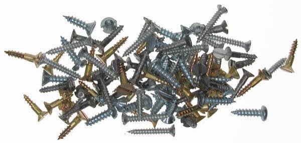 100-Pack Wood Screws Assortment #8